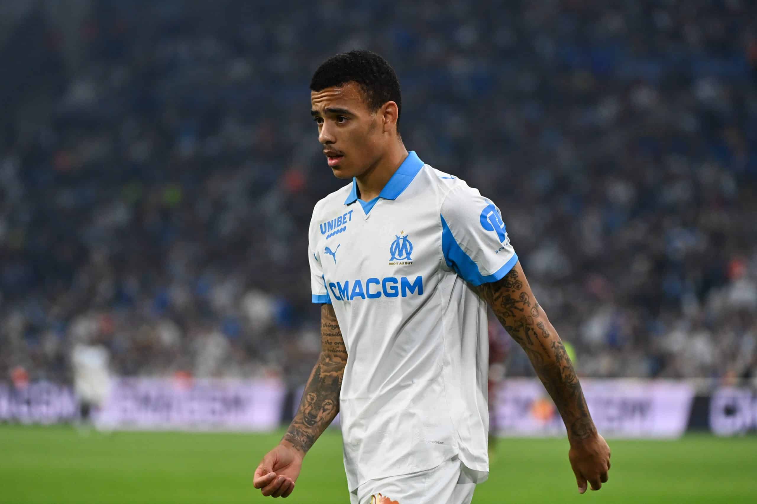Mason Greenwood sous le maillot de l'OM