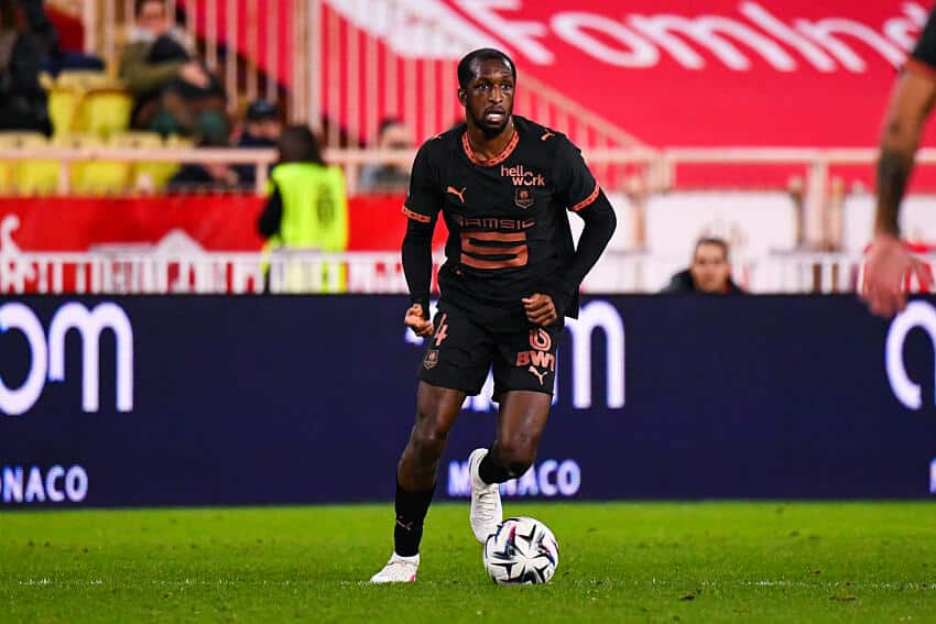 Glen Kamara sous le maillot du Stade Rennais