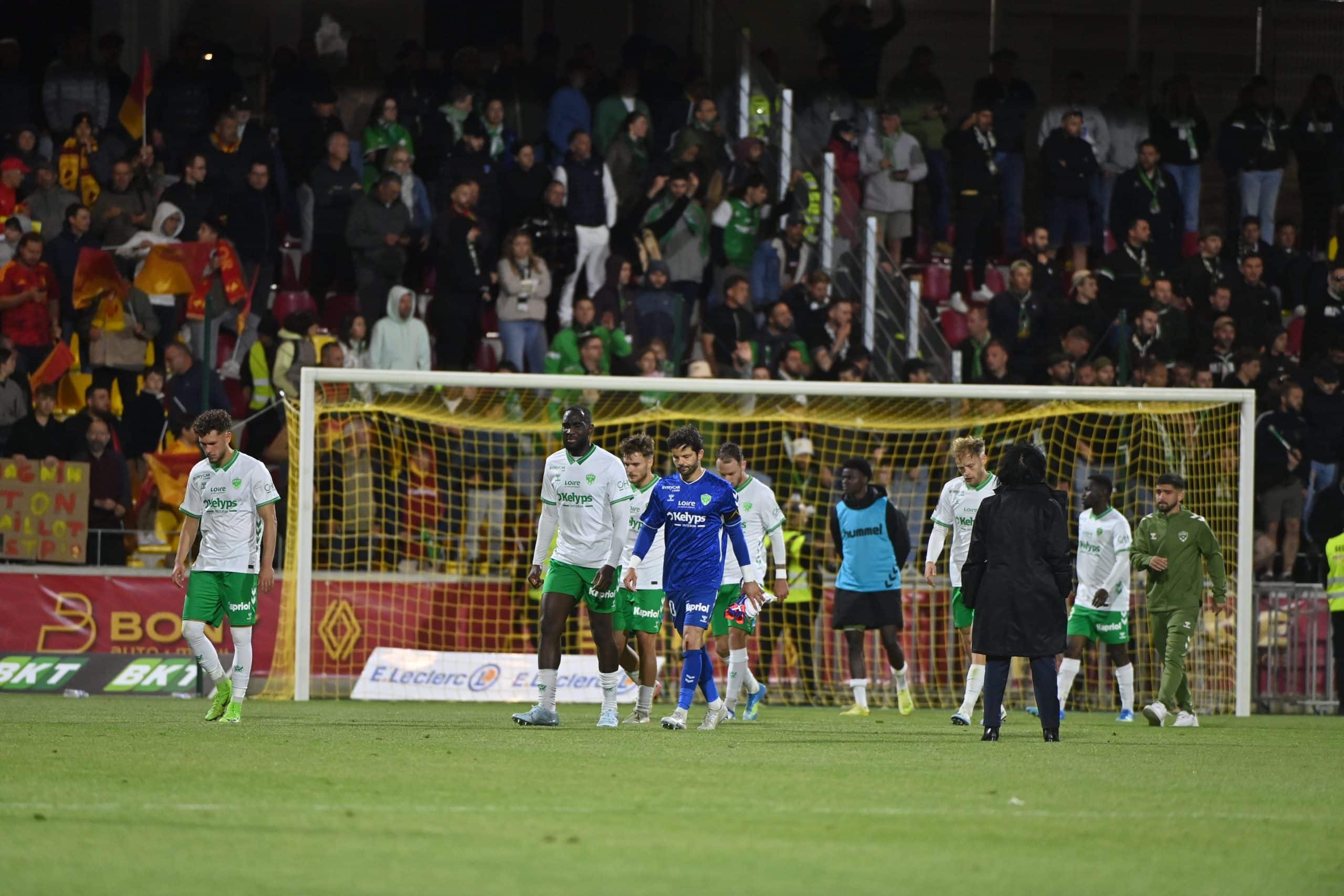 Les joueurs de l'ASSE