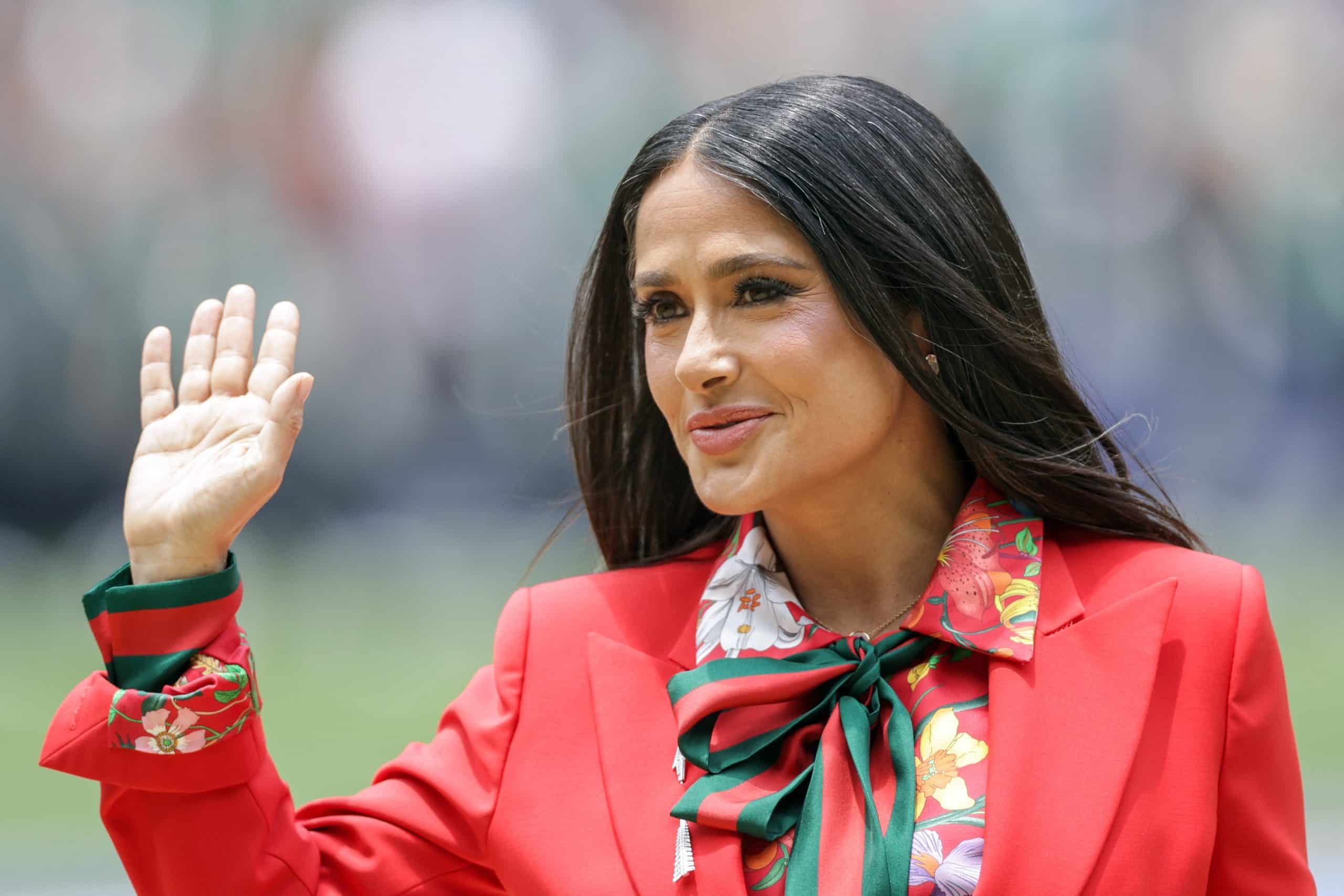Flashback, il y a un an : Quand Salma Hayek enflammait Rennes : la parenthèse glamour du Roazhon Park