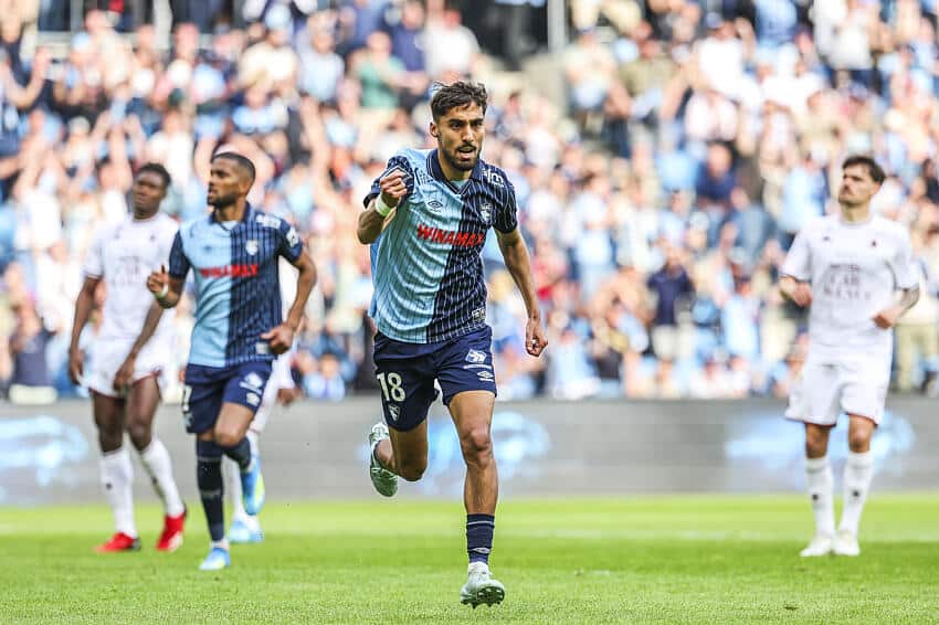 Yanis Zouaoui sous le maillot du Havre