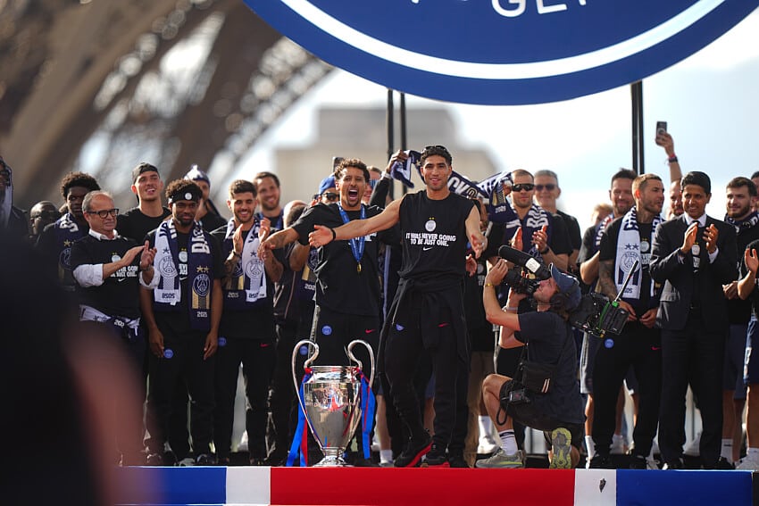 Le PSG en folie