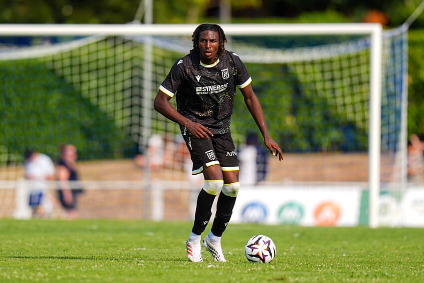 Tylel Tati lors de Le Mans - FC Nantes