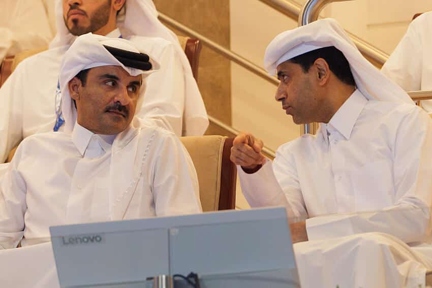 L'émir du Qatar