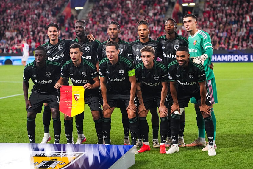 Les joueurs du RC Lens
