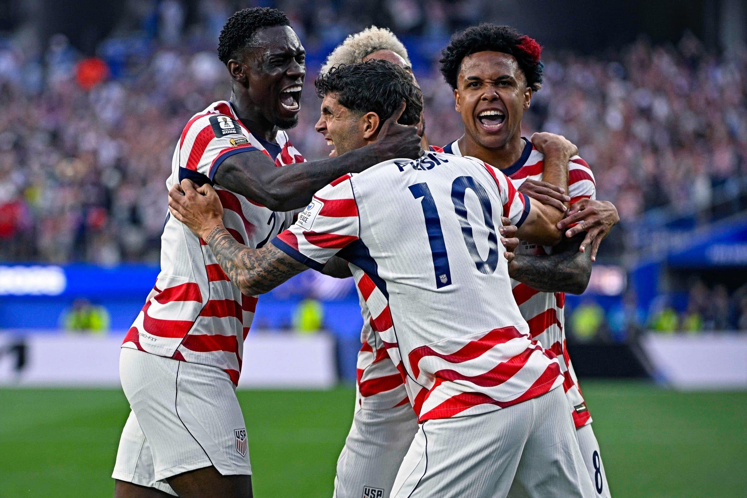 La joie des Américains