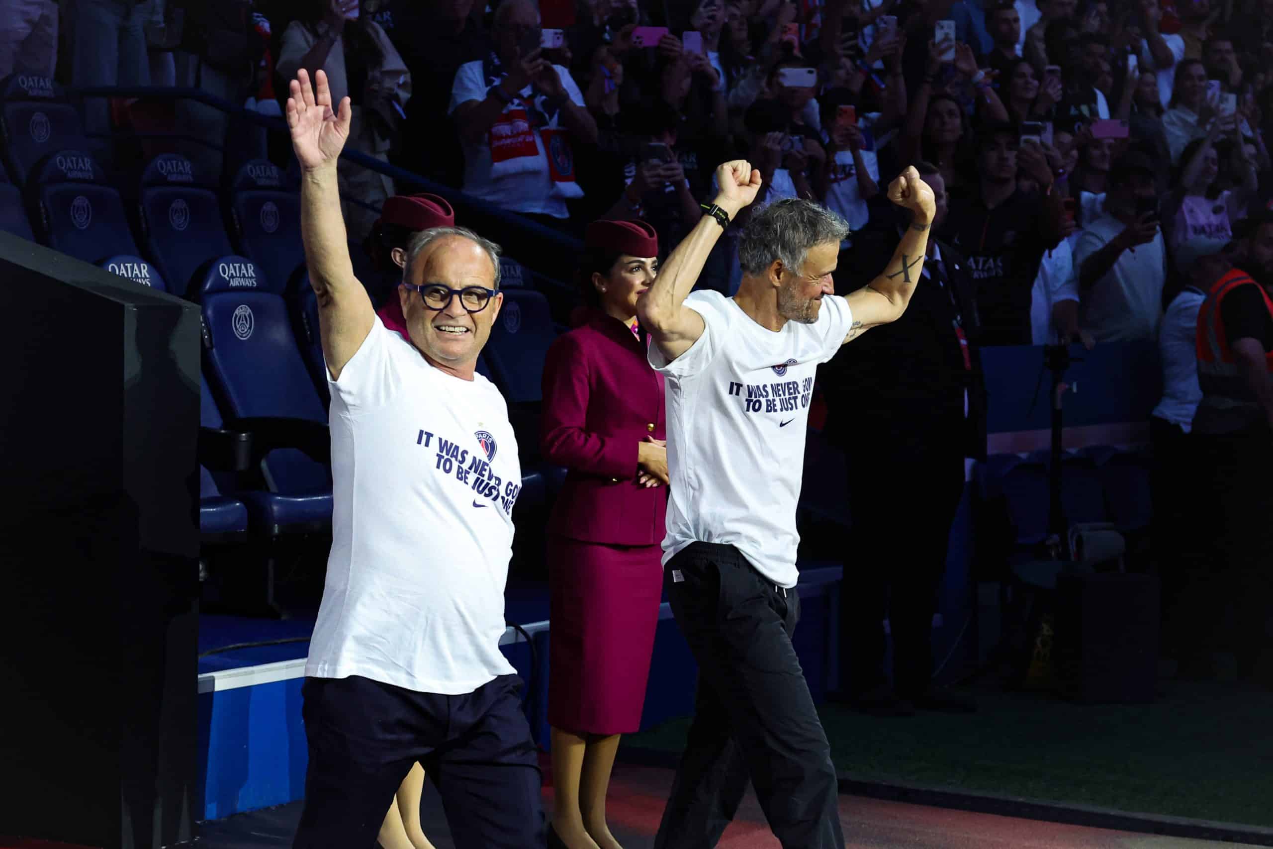 Luis Campos et Luis Enrique