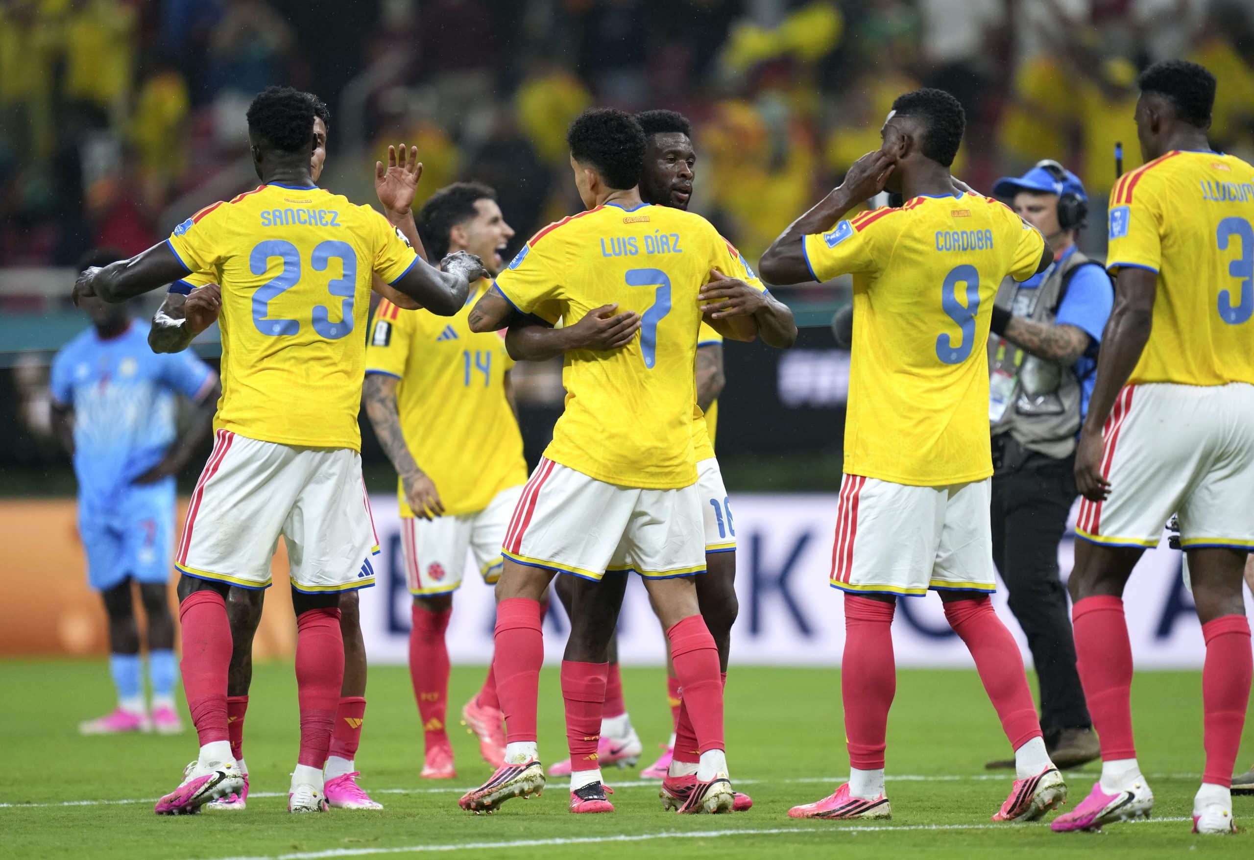 La joie des Colombiens
