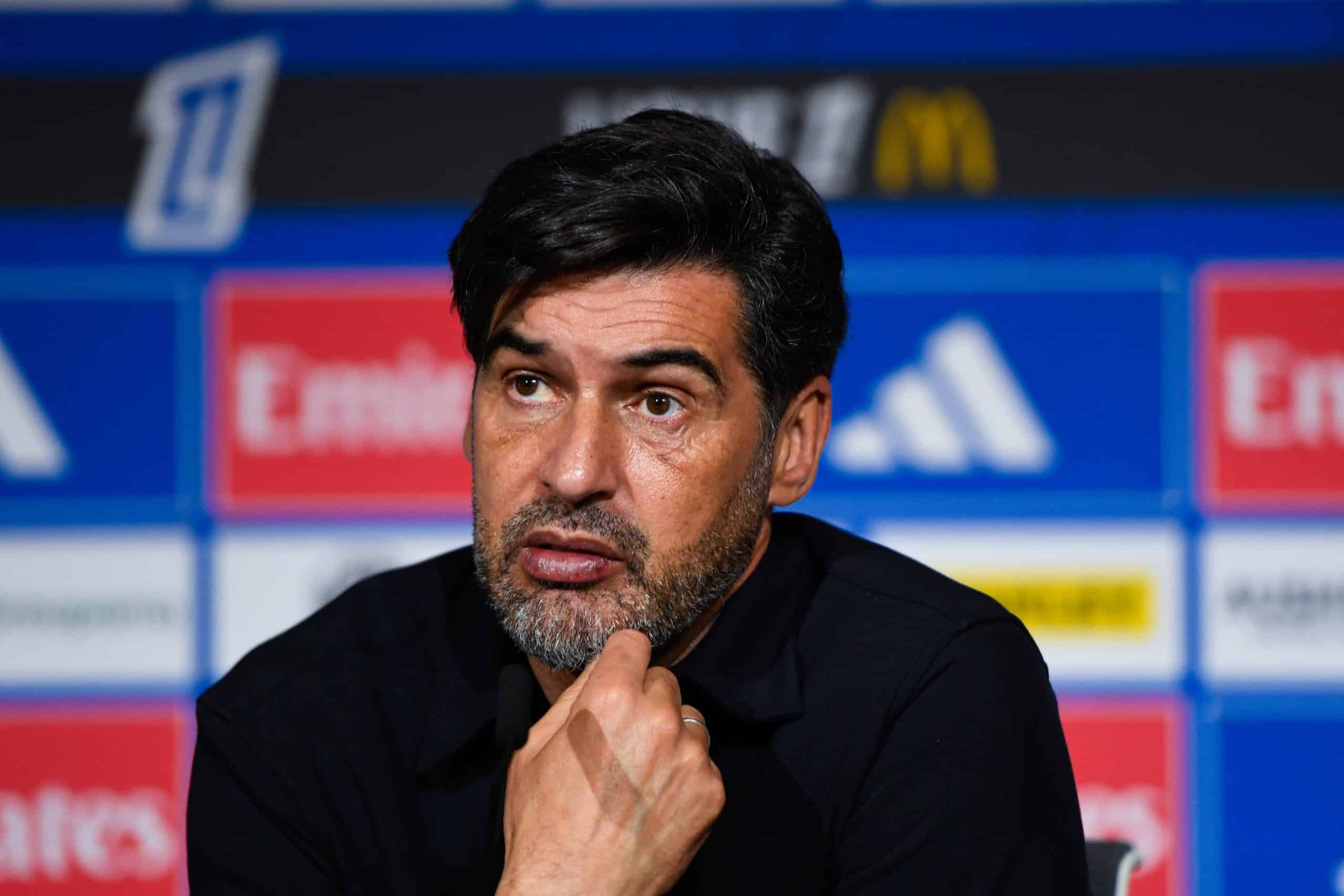 Paulo Fonseca en conférence de presse