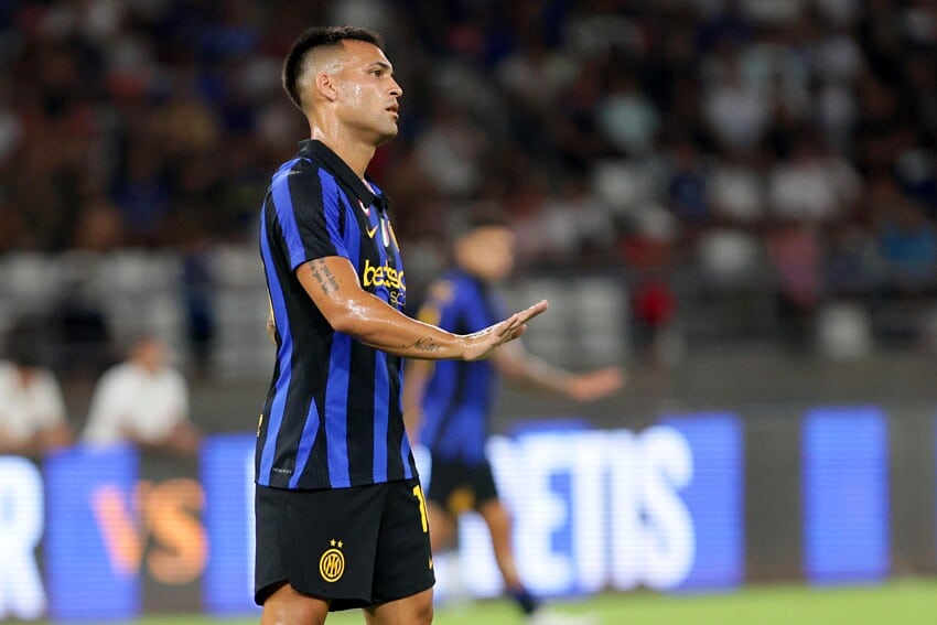 Lautaro Martinez sous le maillot de l'Inter Milan