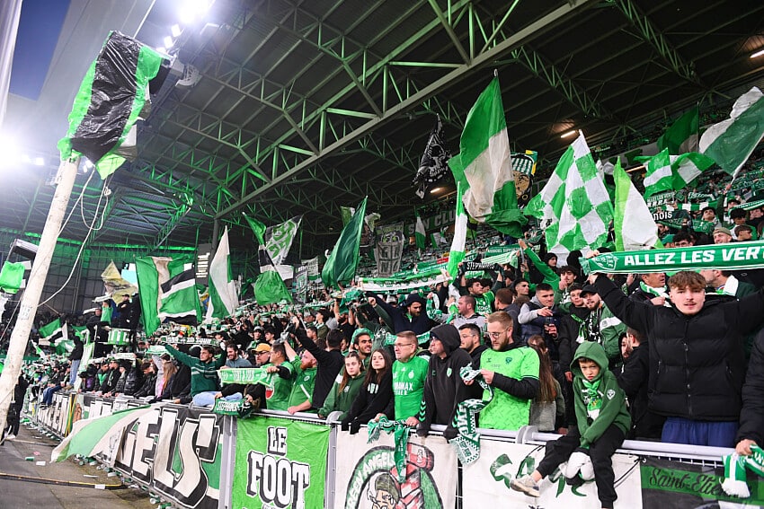 Les supporters de l'ASSE