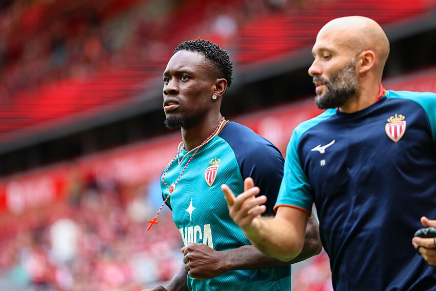 Folarin Balogun sous les couleurs de l'AS Monaco