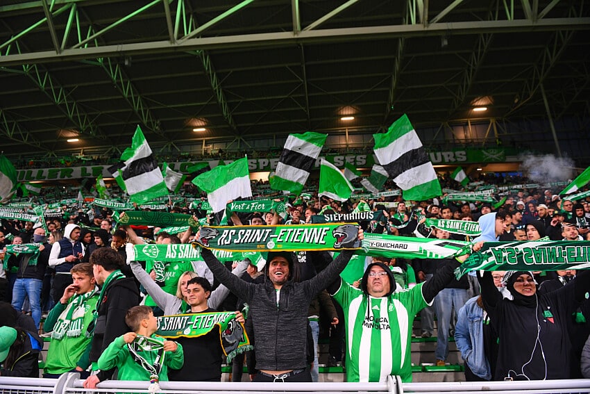 Les supporters de l'ASSE