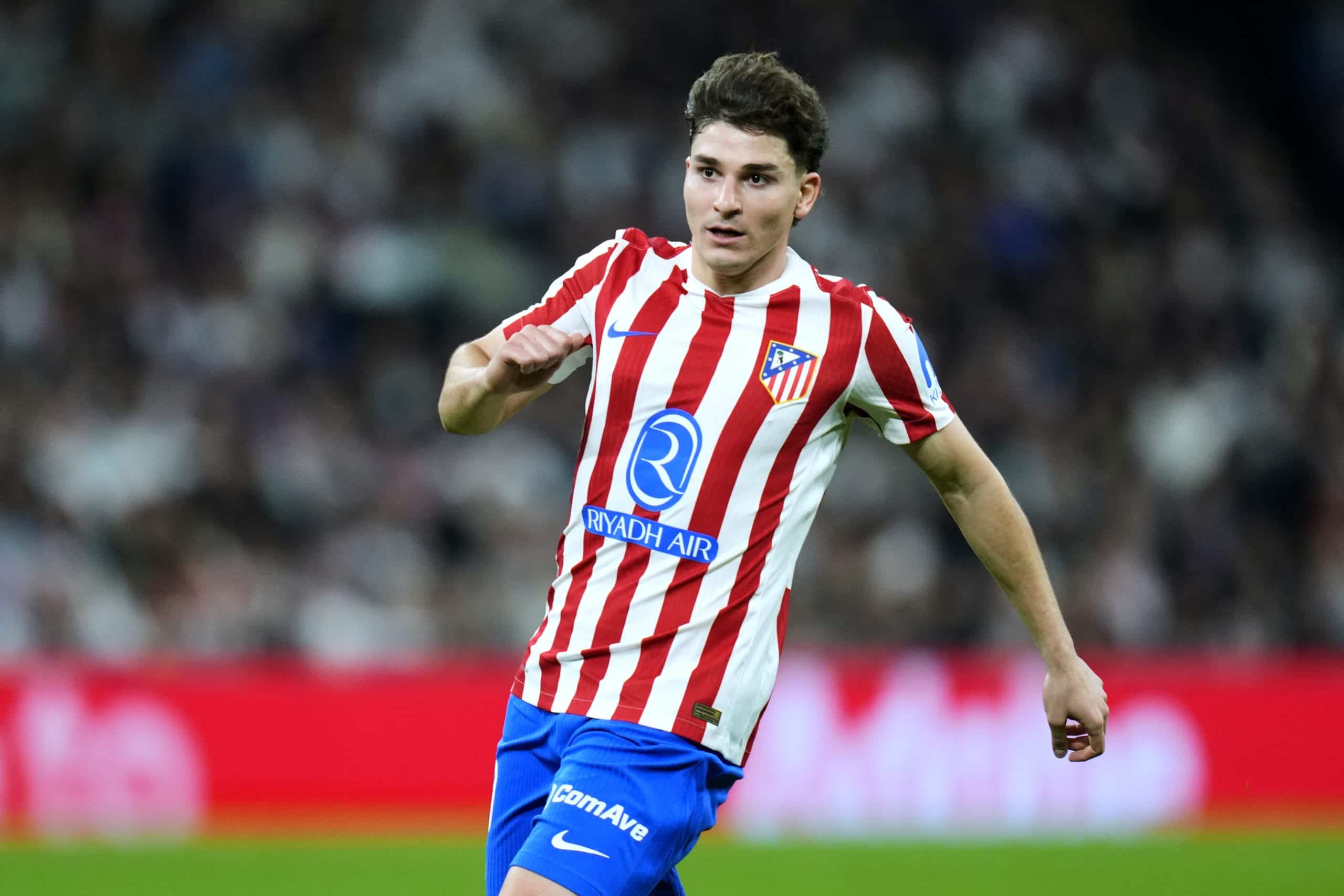 L'attaquant de l'Atlético Madrid Julian Alvarez.