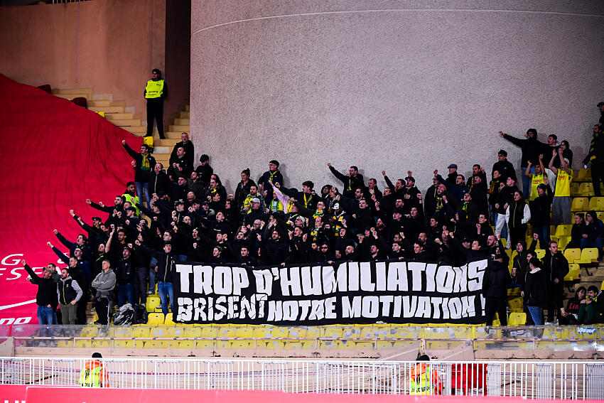 Les supporters du FC Nantes