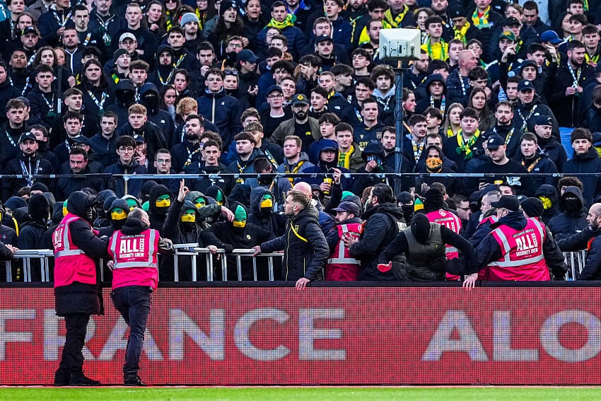 Les supporters du FC Nantes