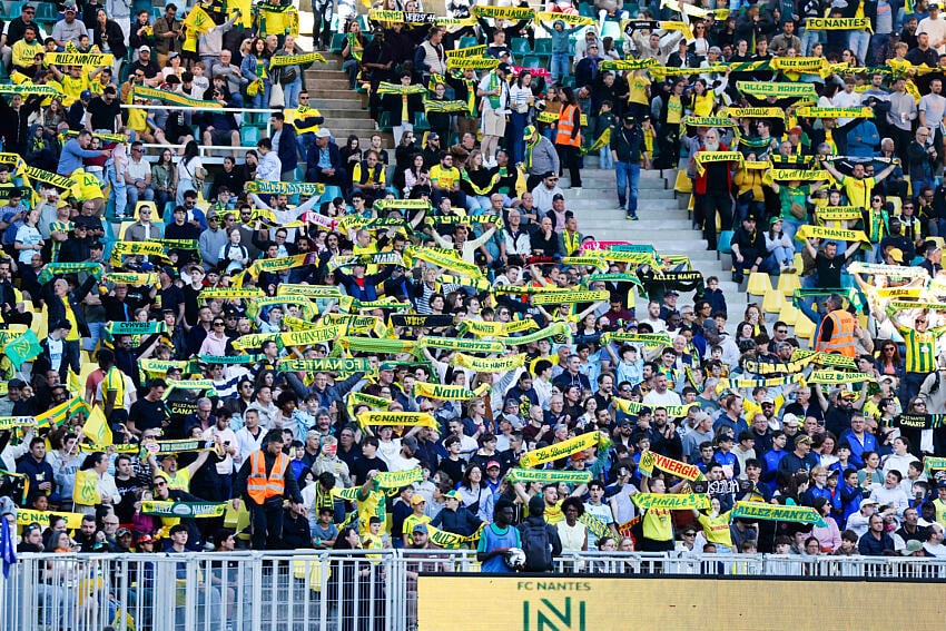 Les supporters du FC Nantes