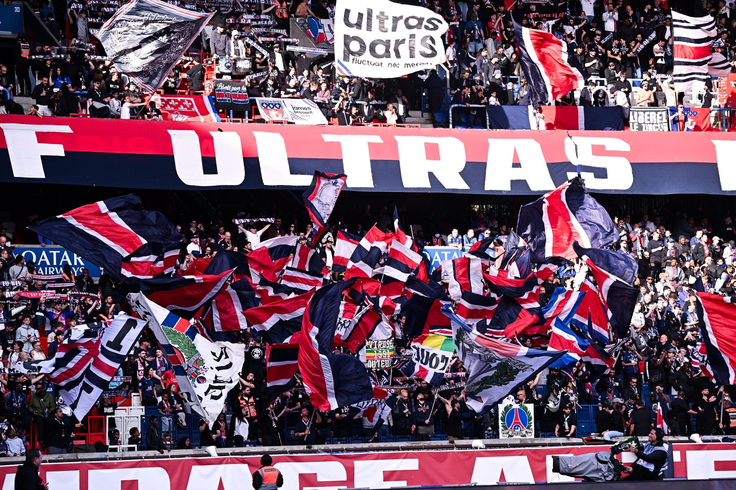 Les supporters parisiens