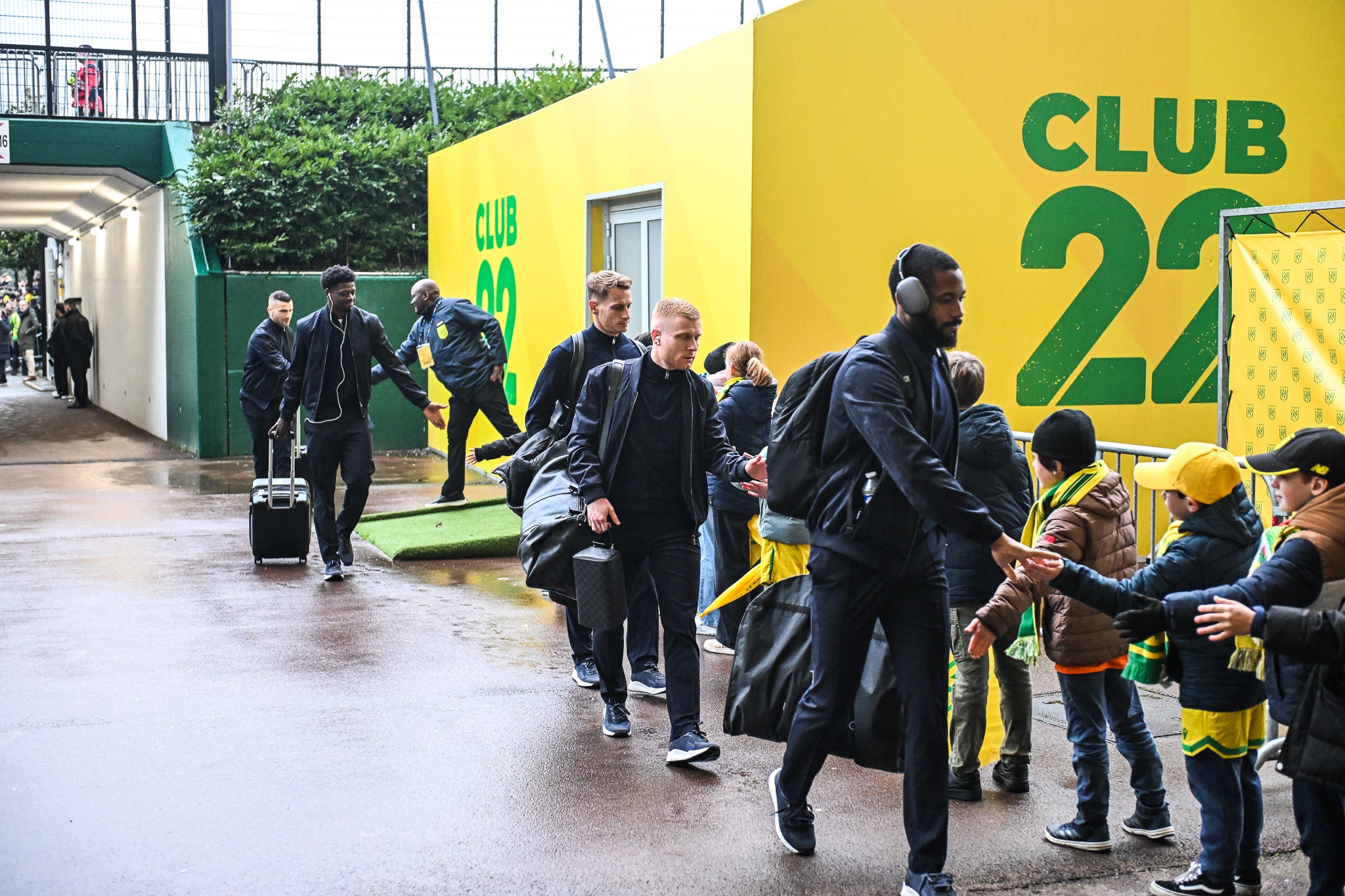 Florent Mollet à son arrivée à la Beaujoire la saison dernière.