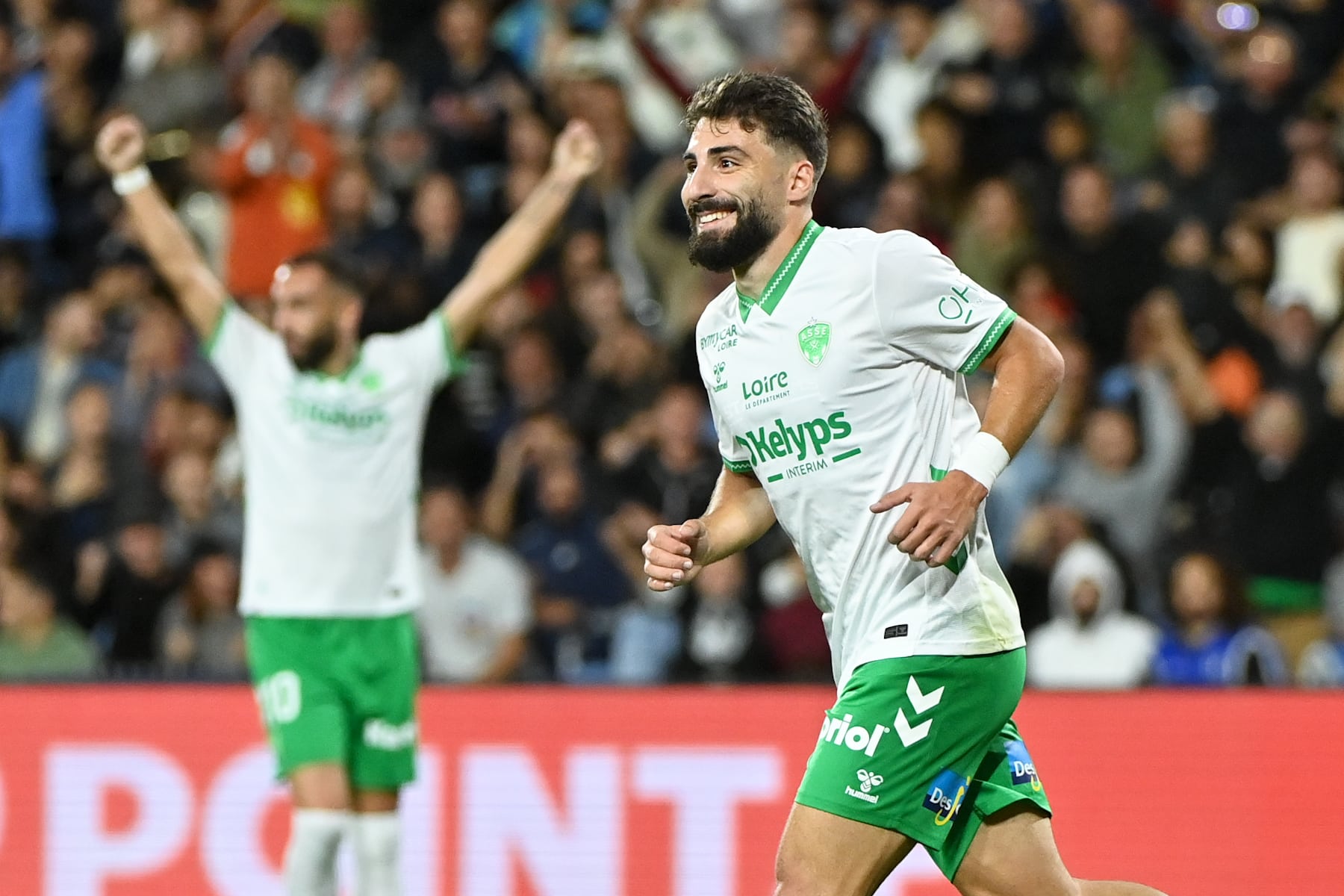 Zuriko Davitashvili sous le maillot de l'ASSE