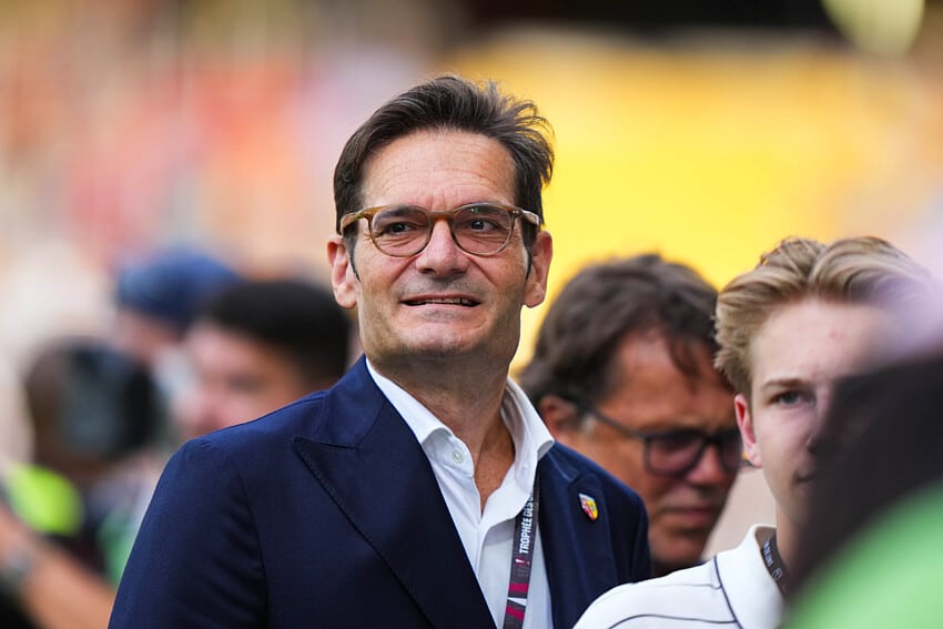 Joseph Oughourlian, le président du RC Lens