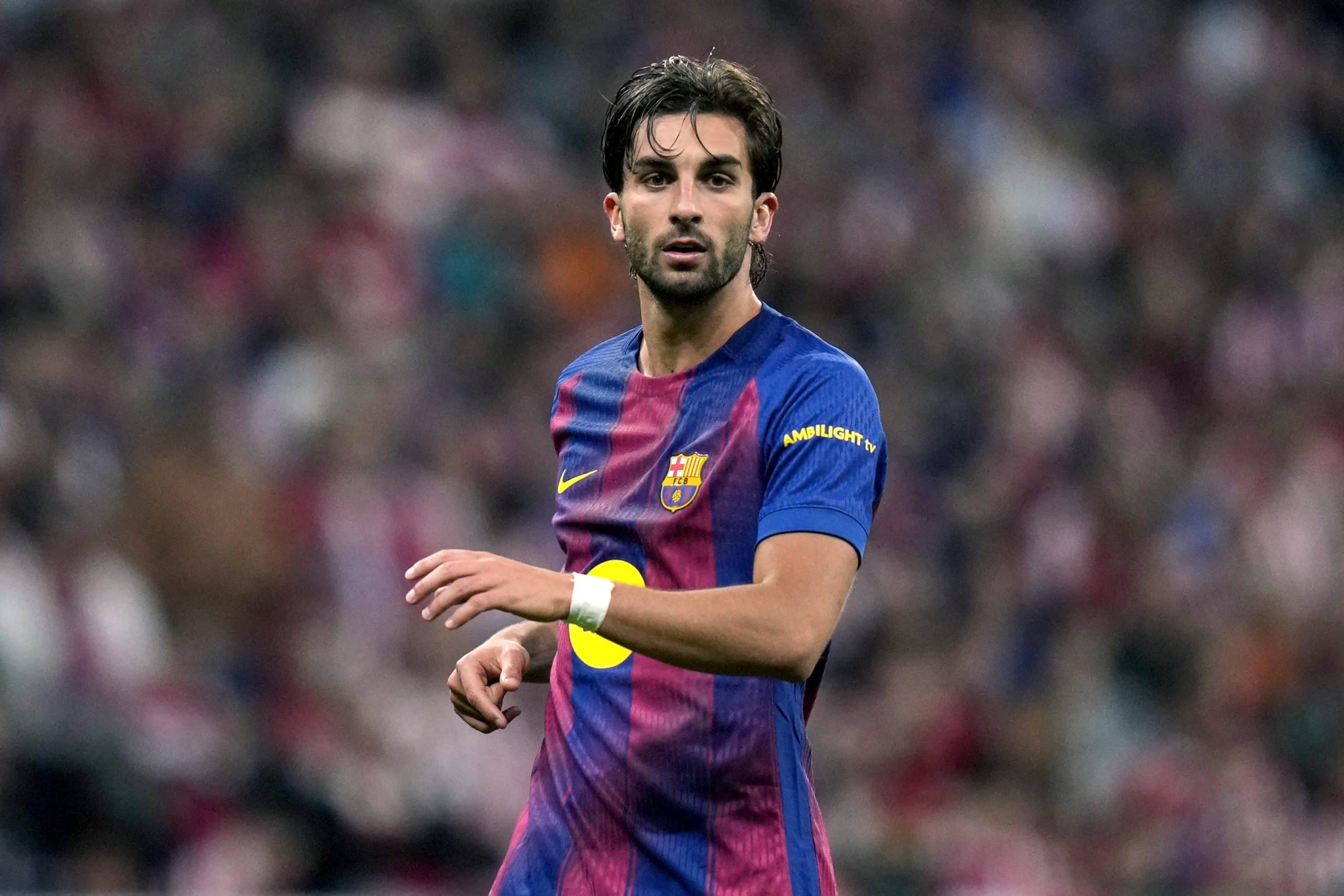 Ferran Torres sous le maillot du FC Barcelone
