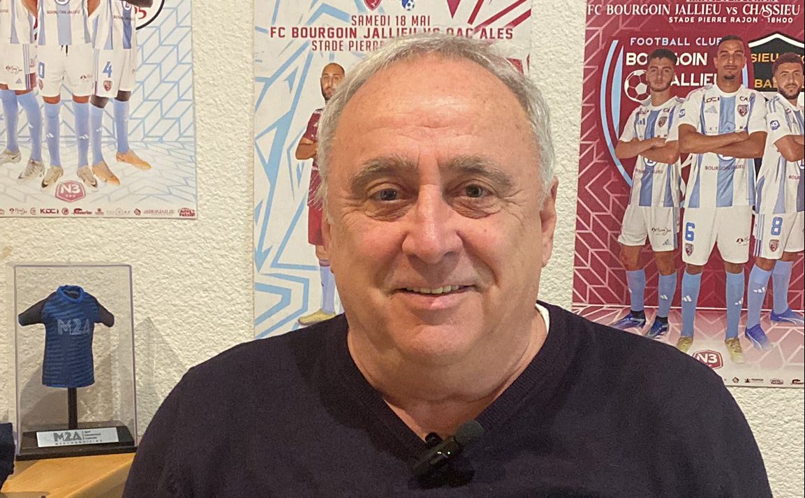 Armand Garrido, l'ancien formateur de l'OL, aujourd'hui au FC Bourgoin-Jallieu.