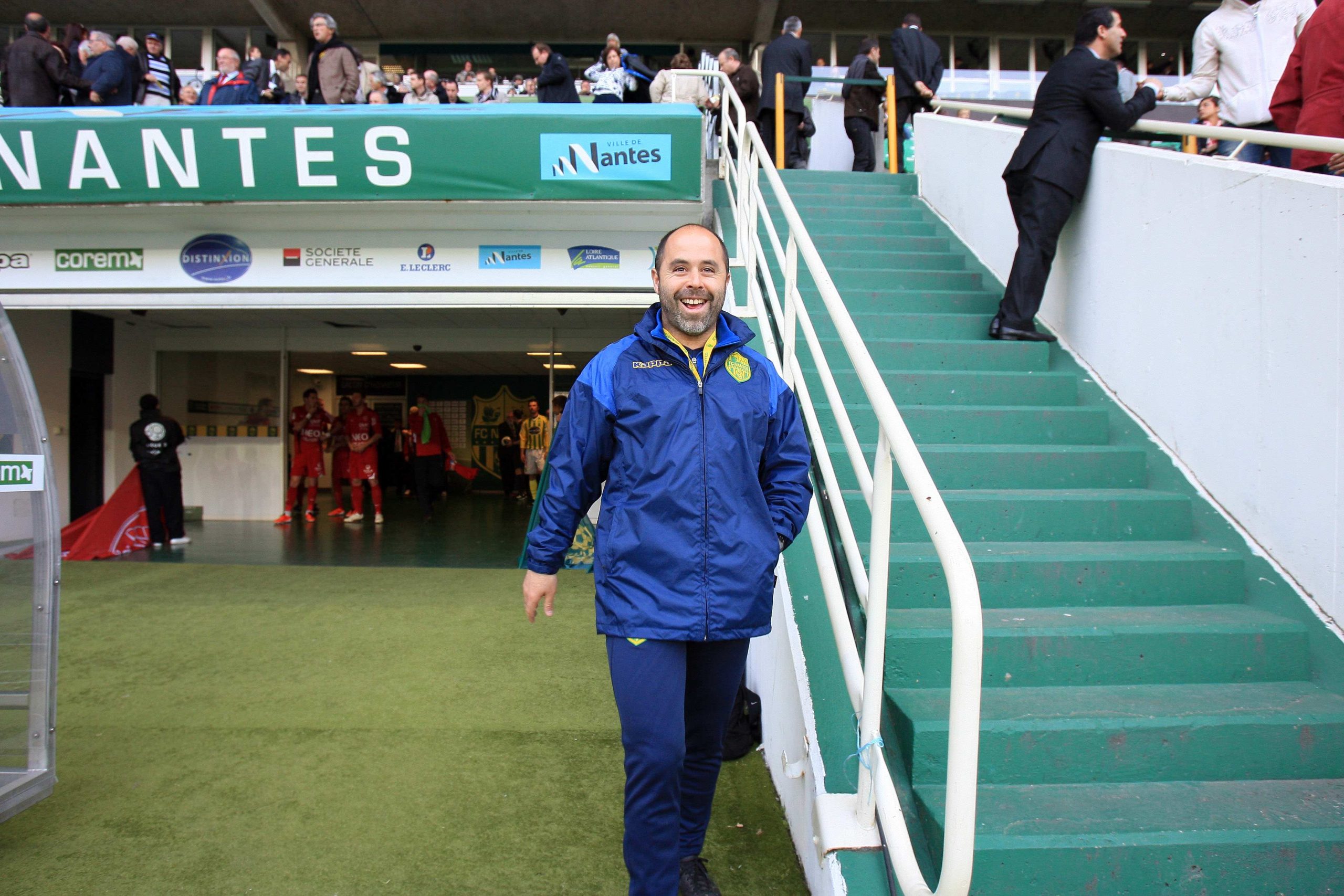 Stéphane Ziani, en 2011, lors de sa première expérience de coordinateur.