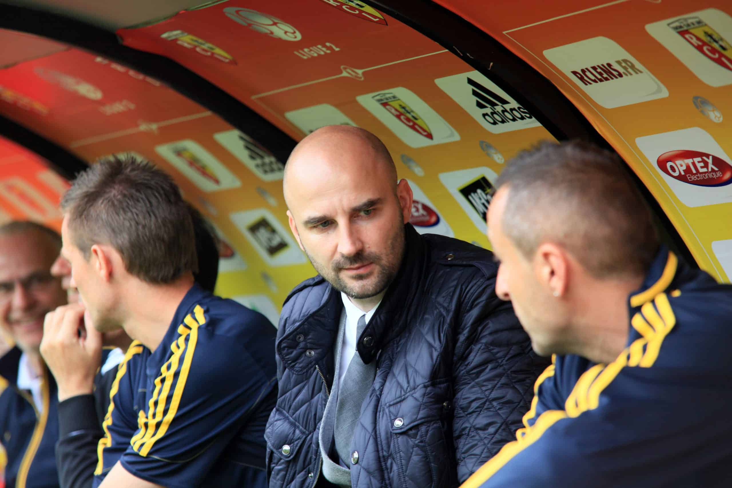 Antoine Sibierski, à l'époque où il était directeur sportif du RC Lens.