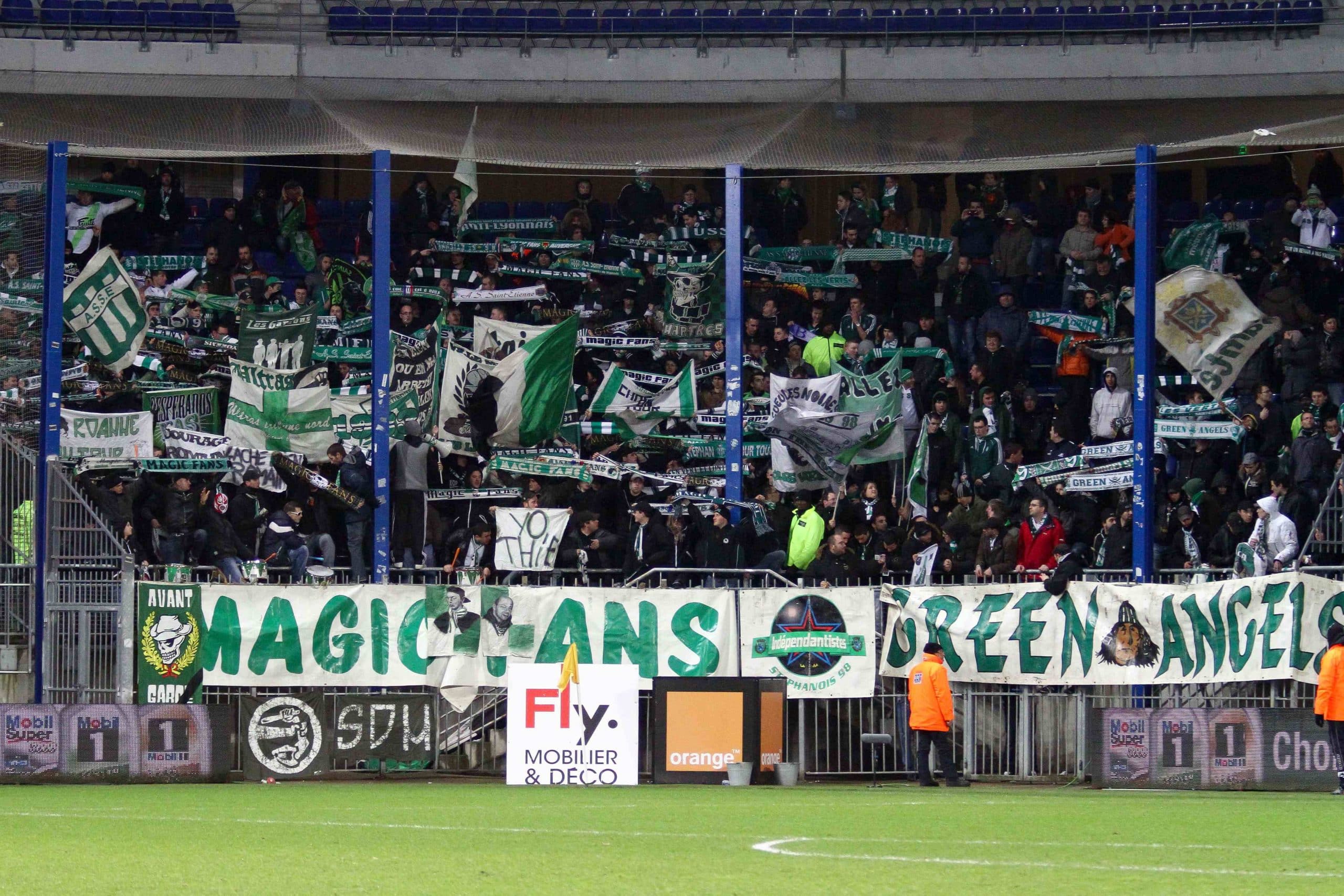 Les supporters de l'ASSE en masse