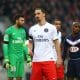 Zlatan Ibrahimovic lors d'un Bordeaux - PSG en 2015