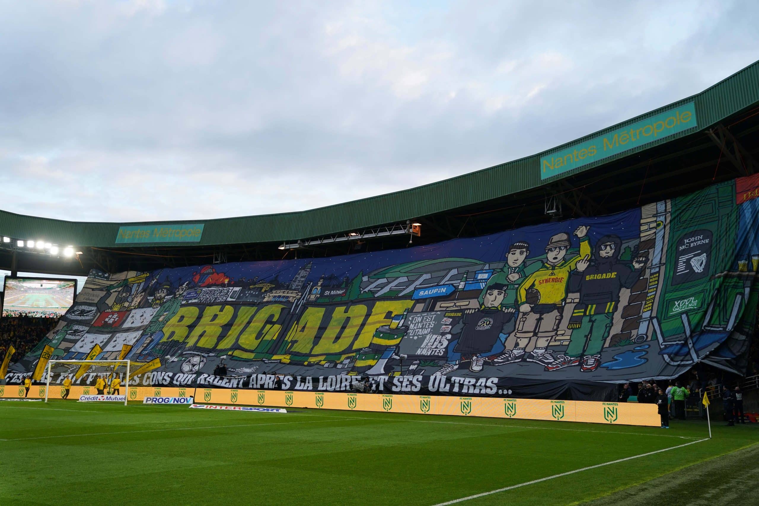 La Brigade Loire au FC Nantes.