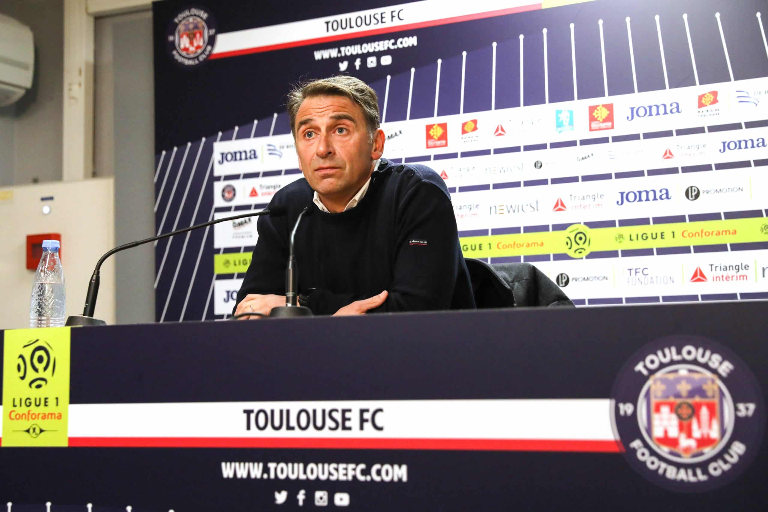 Olivier Sadran, le président du Toulouse FC.