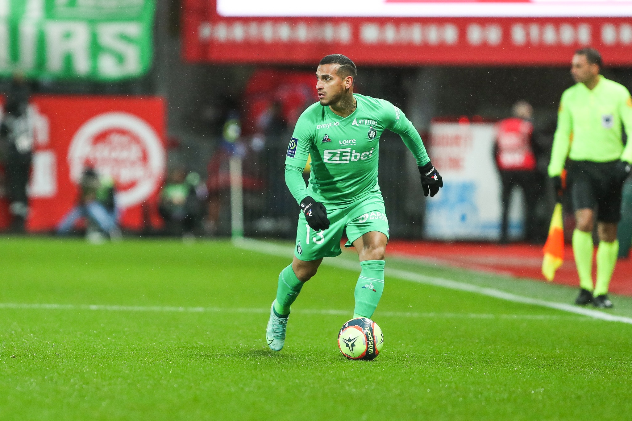 Miguel Trauco, à l'époque où il jouait pour l'ASSE.