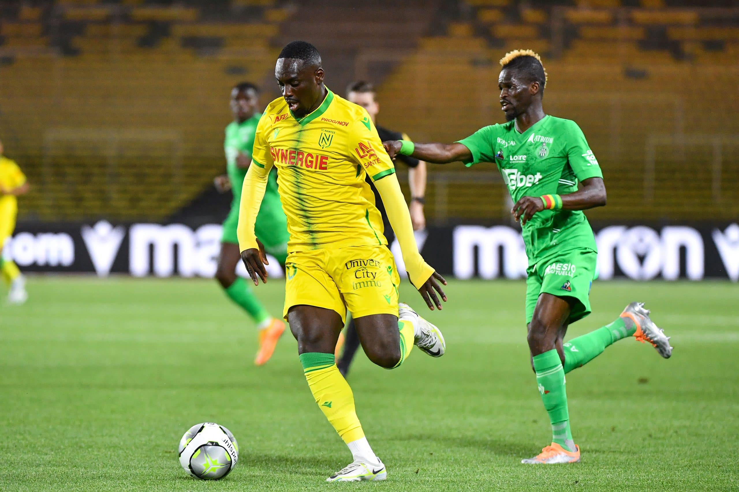 L'ancien attaquant du FC Nantes, Jean-Kévin Augustin.