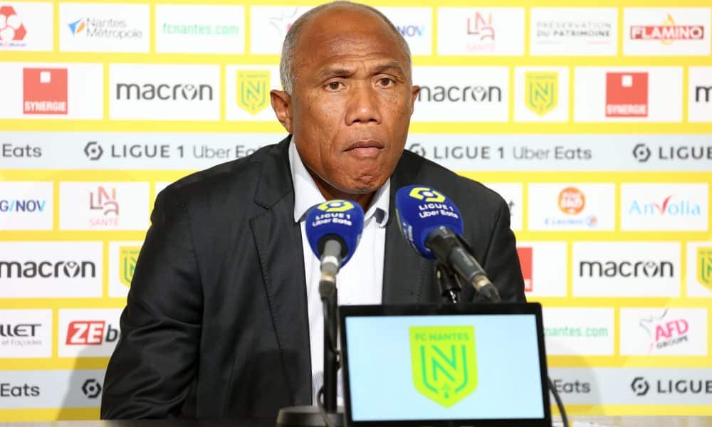 Antoine Kombouaré, l'entraîneur du FC Nantes