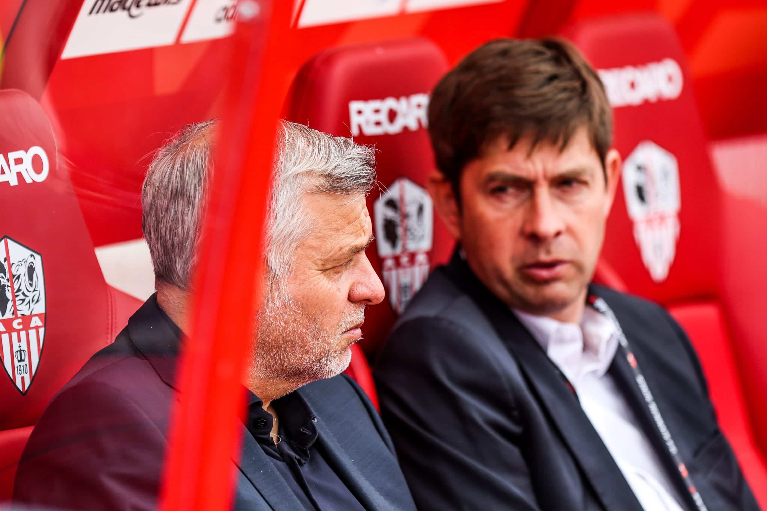 Bruno Genesio et Olivier Cloarec à Rennes.