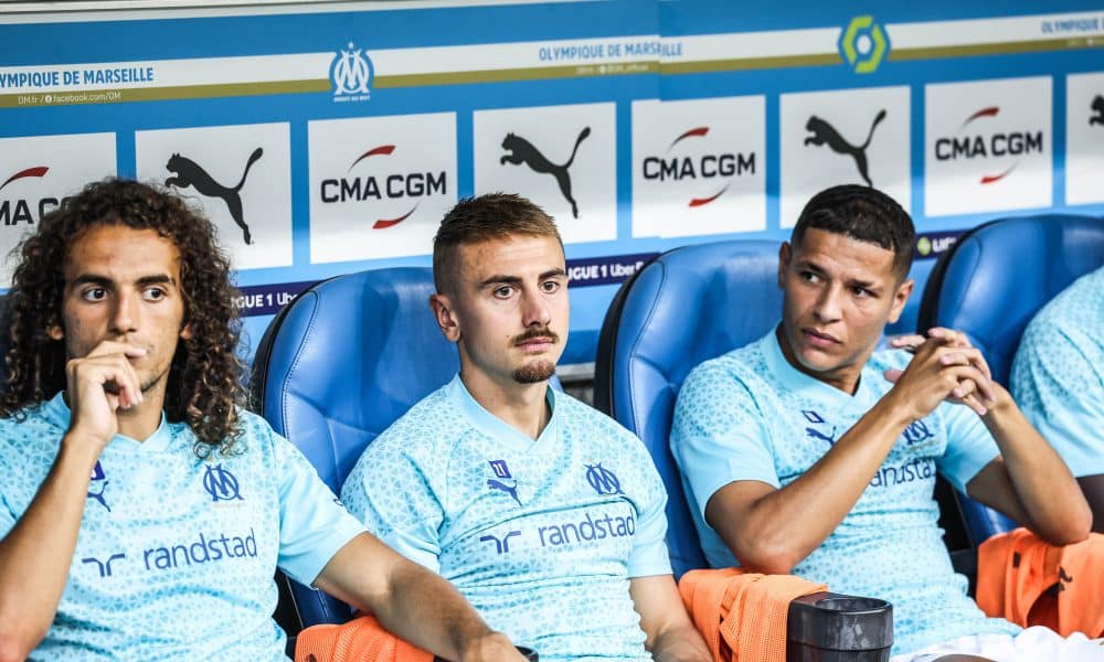 Mattéo Guendouzi et Valentin Rongier sous les couleurs de l'OM