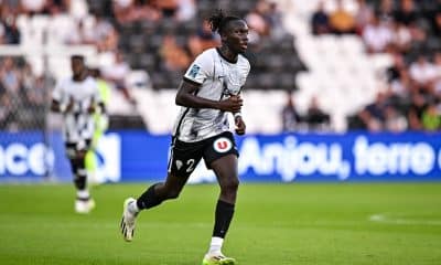 Batista Mendy sous le maillot d'Angers.