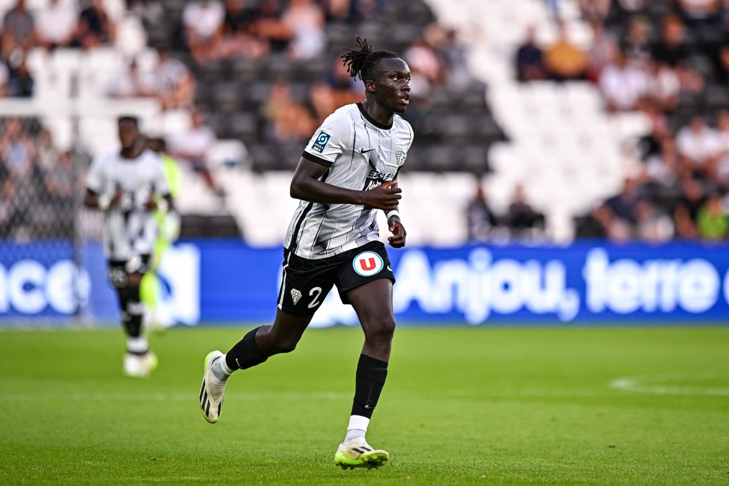 Batista Mendy sous le maillot d'Angers.