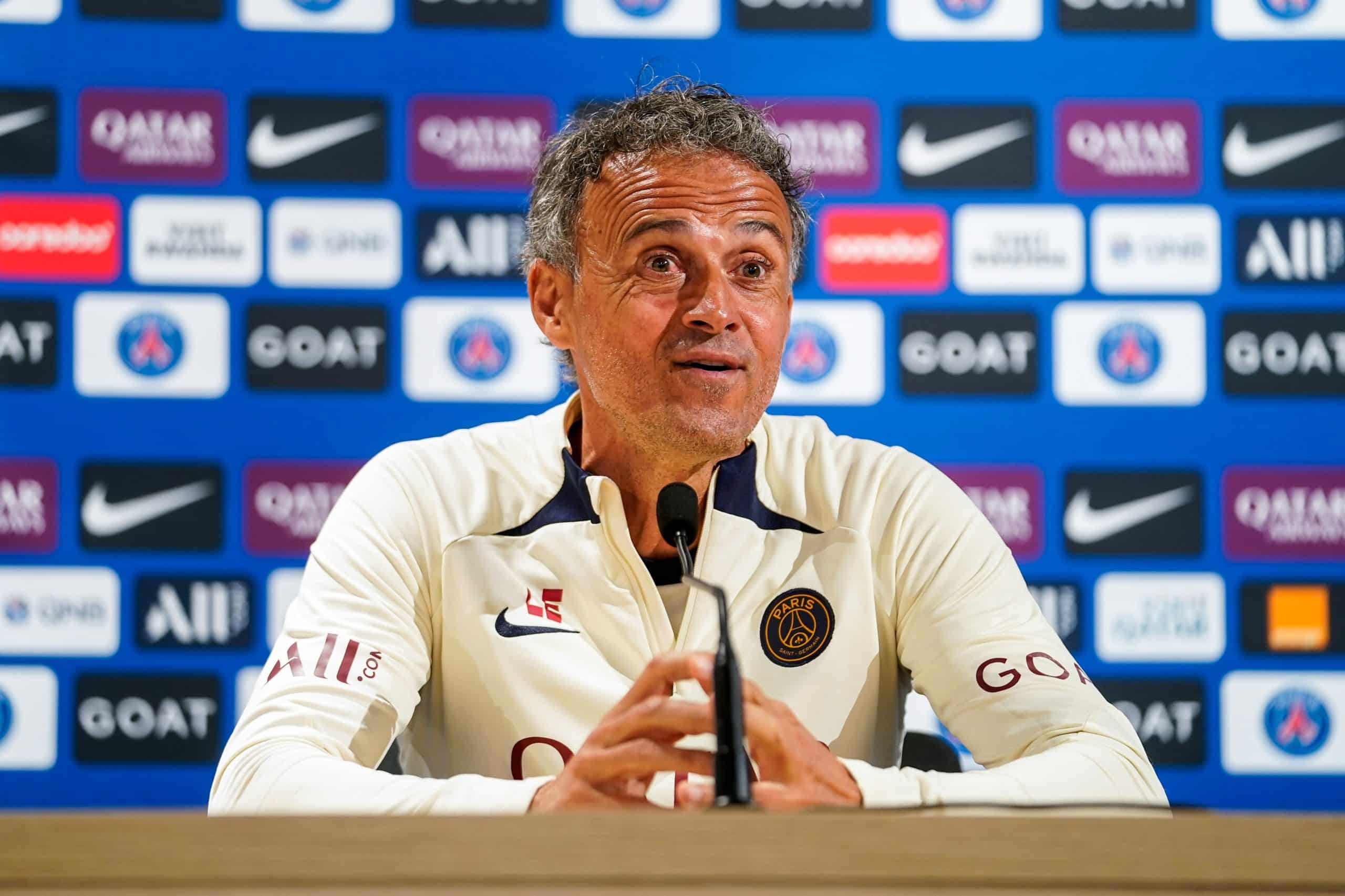 Luis Enrique, le coach du PSG