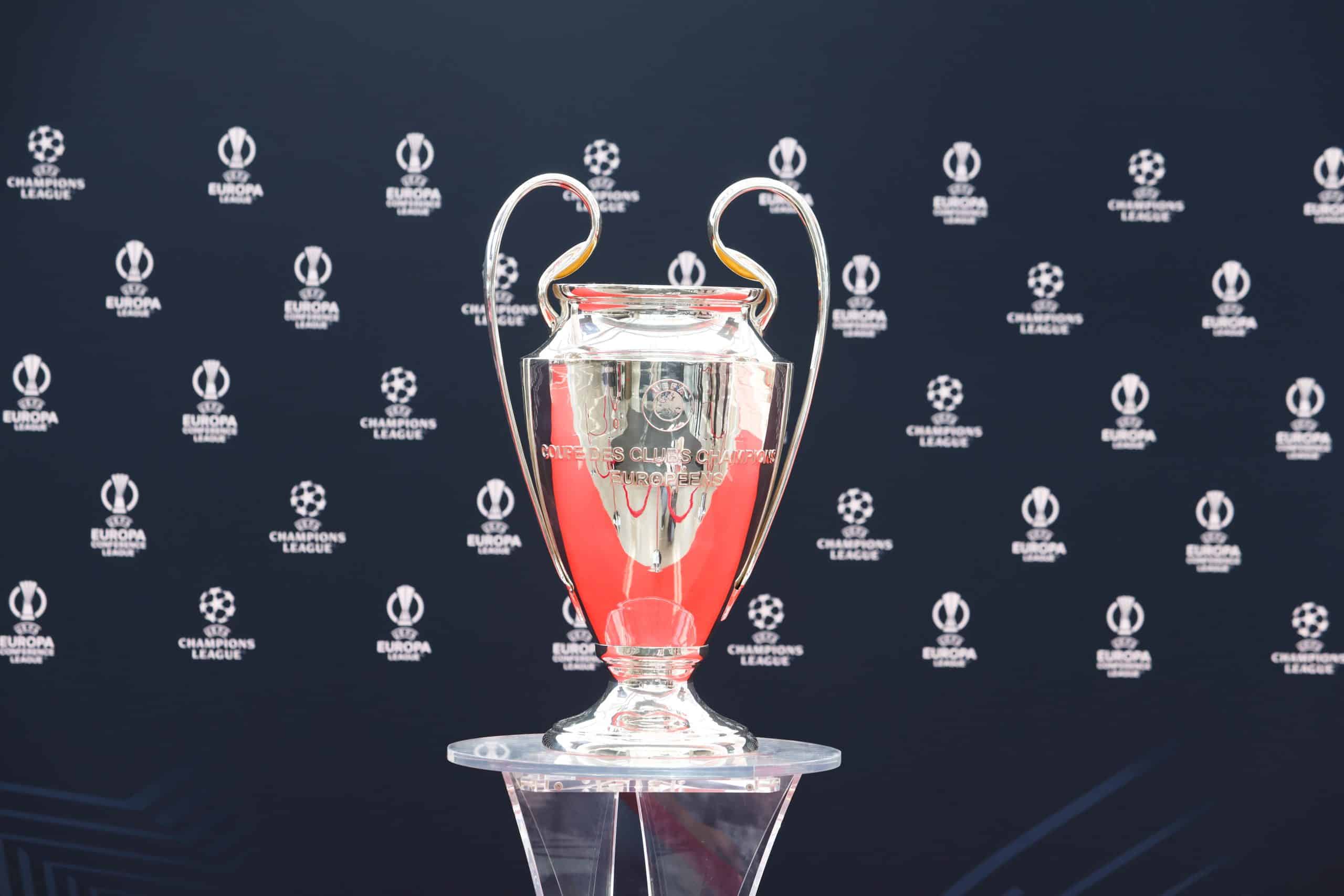 Le trophée de la Ligue des Champions