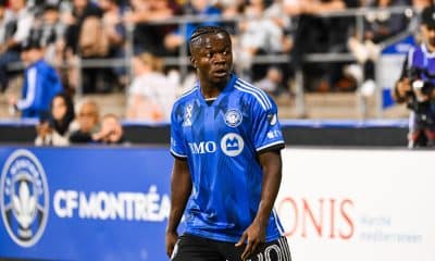 Kwadwo Apoko, l'ailier droit de l'Impact Montreal, visé par le FC Nantes et l'ASSE.