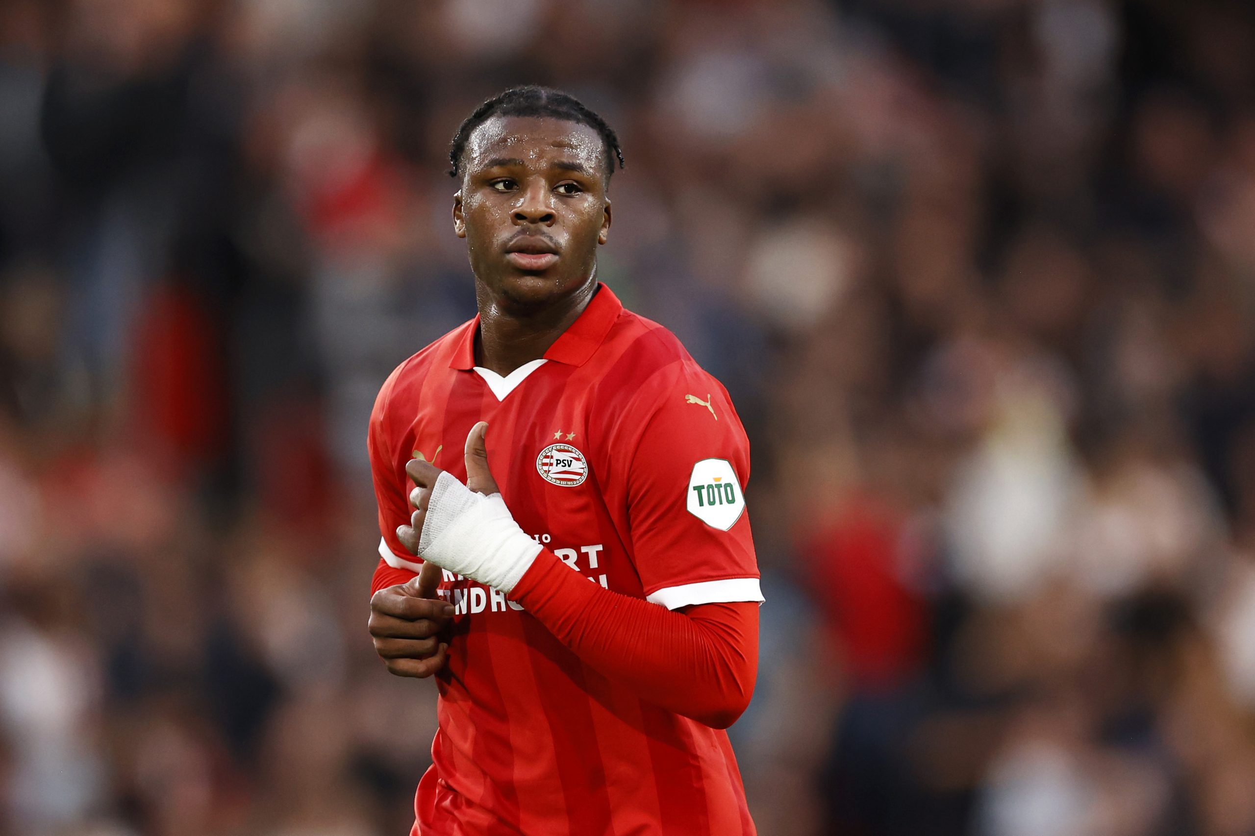 Armel Bella-Kotchap lors de son passage au PSV Eindhoven.