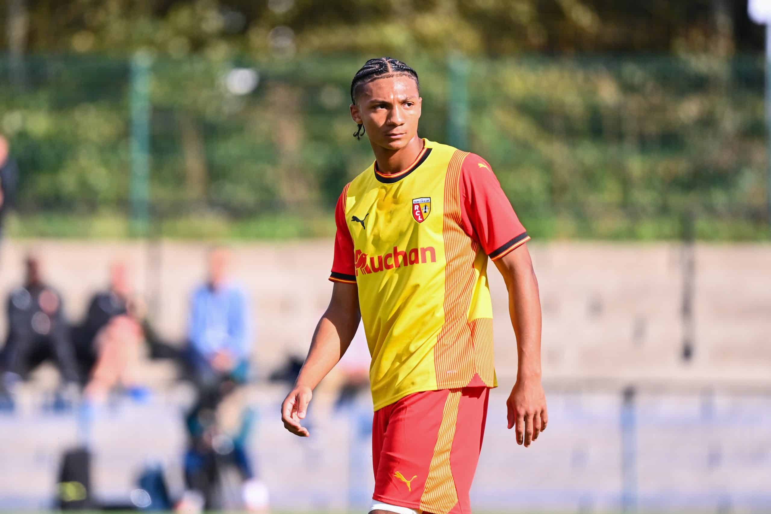 Ismaëlo Ganiou, défenseur du RC Lens.