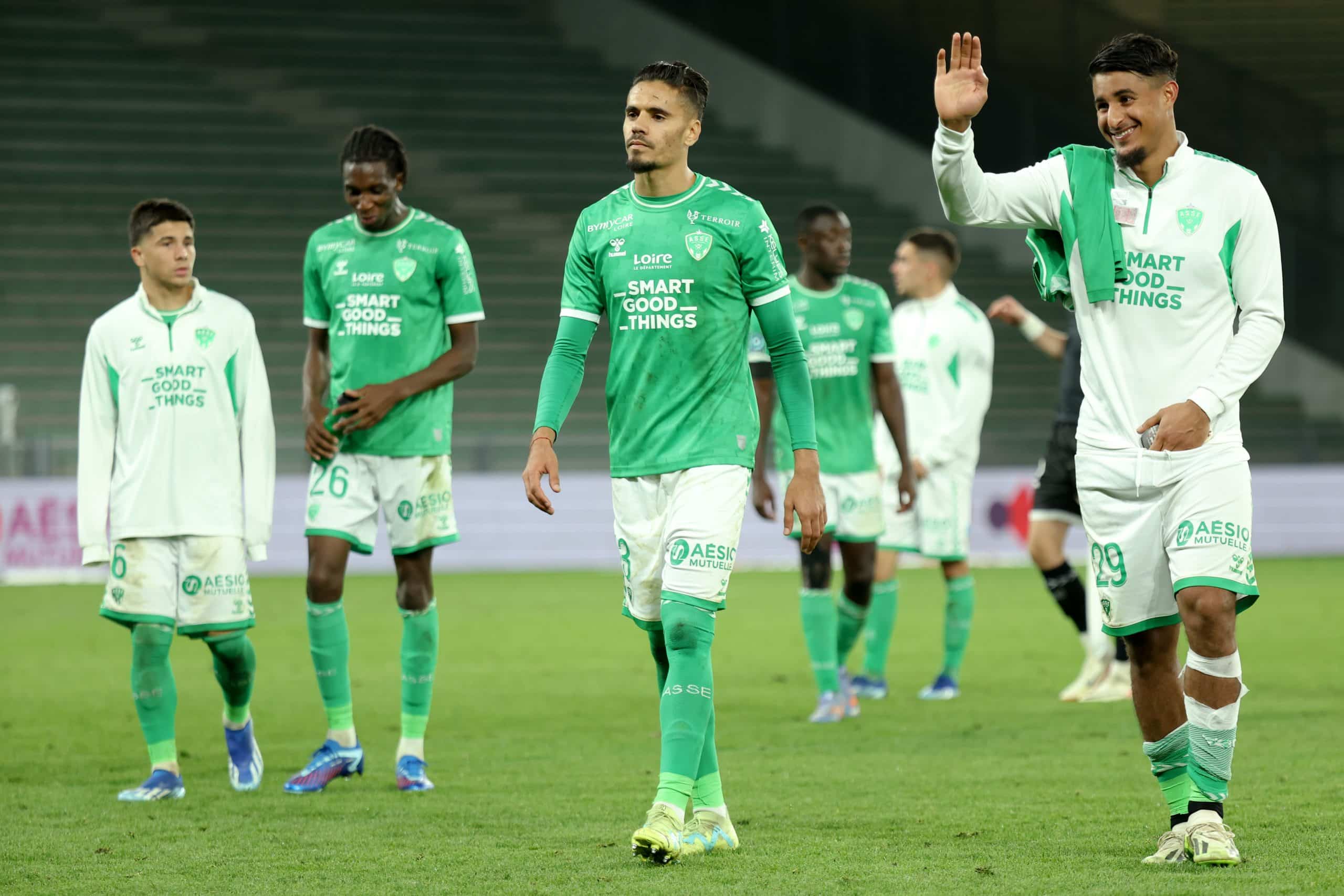 Mahmoud Bentayg sous le maillot de l'ASSE