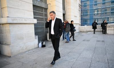 Christophe Galtier, à sa sortie du palais de justice.