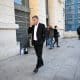 Christophe Galtier, à sa sortie du palais de justice.