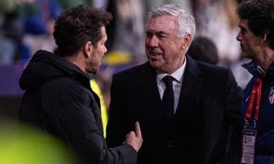 Diego Simeone et Carlo Ancelotti