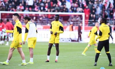 Lamine Diack, sous les couleurs du FC Nantes, image collector.